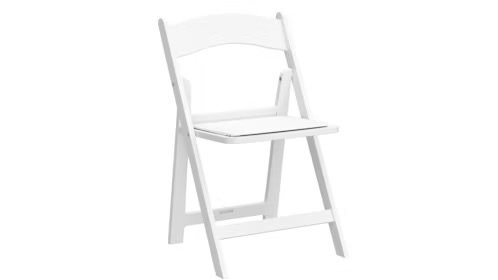 Kids White Garden Chair