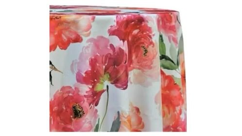 Spring Blossom Poly Round Linene