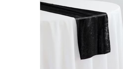Black Velvet Runner