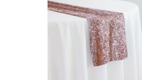 Blush Sequin Runner