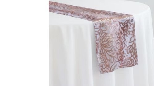 Fiora Leaf sequins Runner