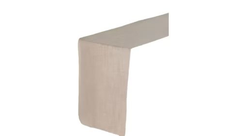 Taupe Linen Runner